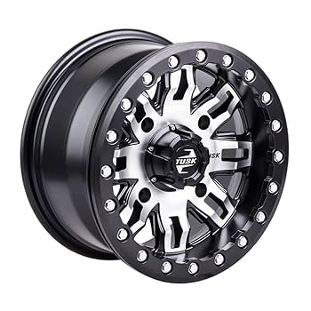 Amazon.com: 4/156 Tusk Teton Beadlock Wheel 15x7 5.0 + 2.0